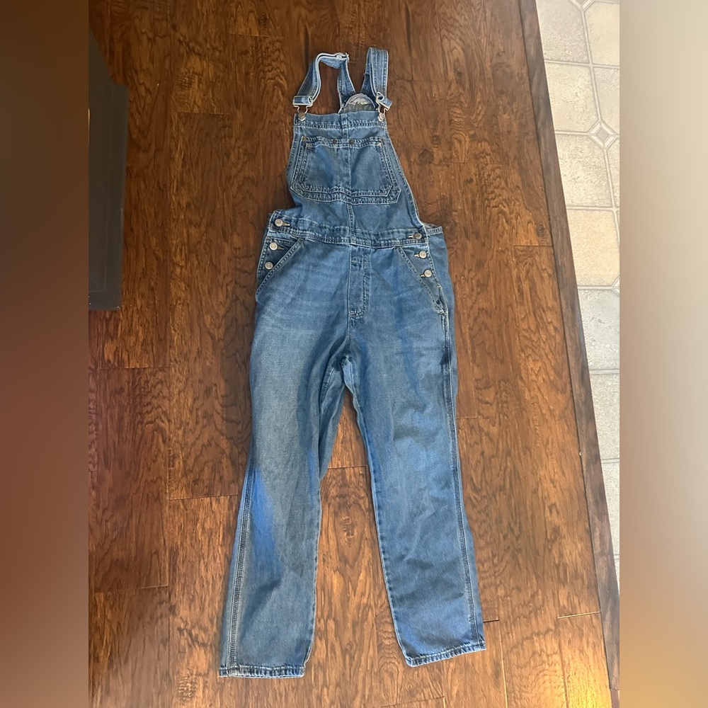 GAP Women's Blue Denim Overalls